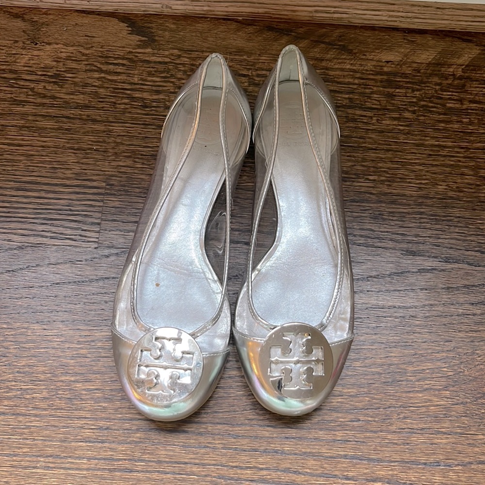 Clear Tory Burch Flats